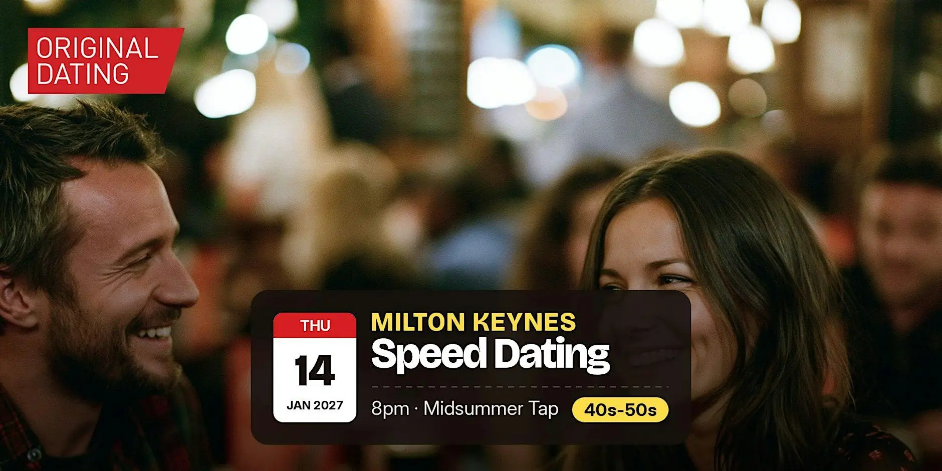 Speed Dating in Milton Keynes @ Midsummer Tap | 40s-50s
