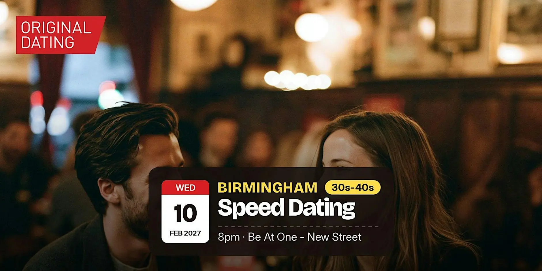Speed Dating in Birmingham @ Be At One - New Street | 30s-40s Speed Dating in Birmingham @ Be At One - New Street | 30s-40s