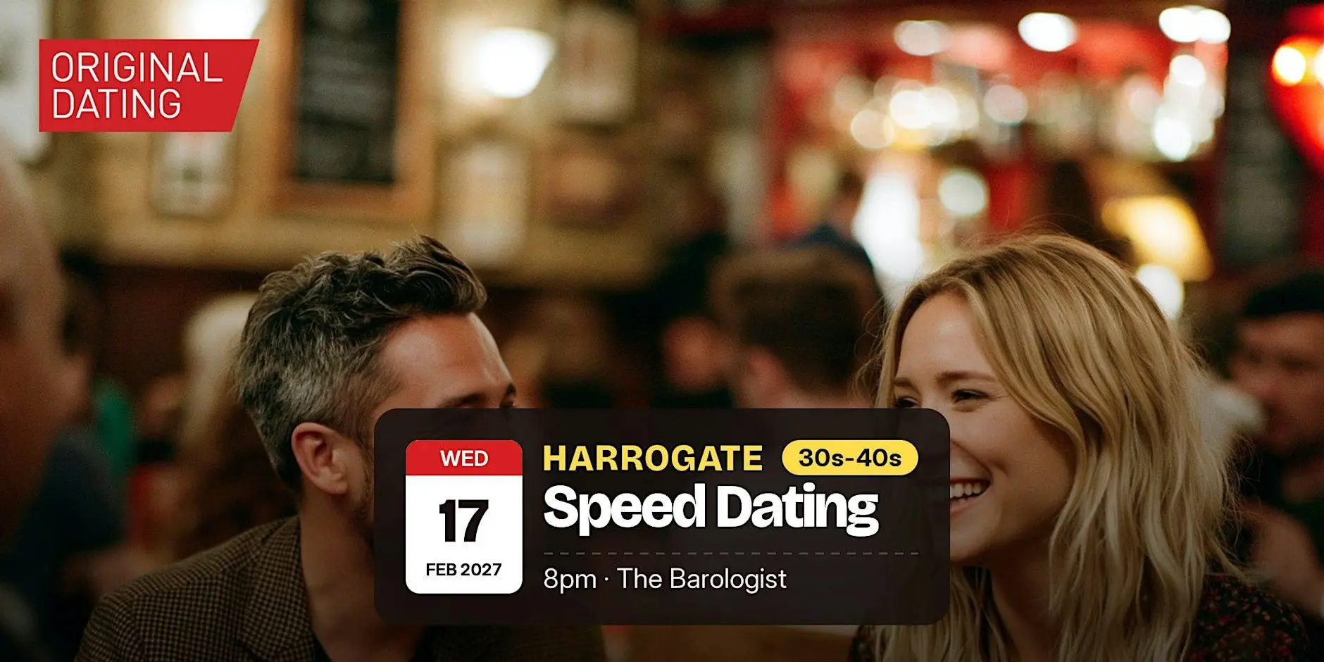 Speed Dating in Harrogate @ The Barologist | 30s-40s Speed Dating in Harrogate @ The Barologist | 30s-40s