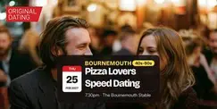 Pizza Lovers Speed Dating in Bournemouth @ The Bournemouth Stable | 40s-50s Pizza Lovers Speed Dating in Bournemouth @ The Bournemouth Stable | 40s-50s