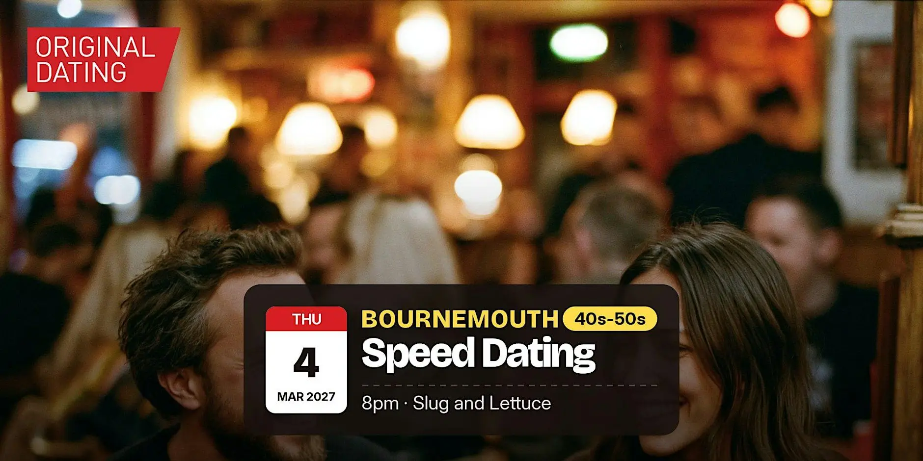 Speed Dating in Bournemouth @ Slug and Lettuce | 40s-50s