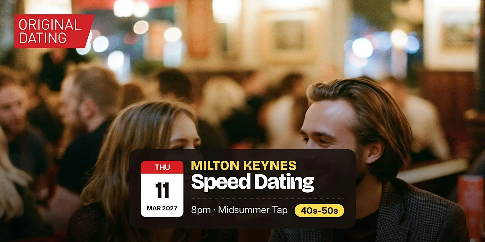 Speed Dating in Milton Keynes @ Midsummer Tap | 40s-50s Speed Dating in Milton Keynes @ Midsummer Tap | 40s-50s