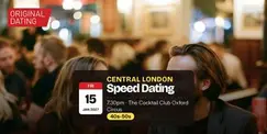 Speed Dating in Central London @ The Cocktail Club Oxford Circus | 40s-50s Speed Dating in Central London @ The Cocktail Club Oxford Circus | 40s-50s