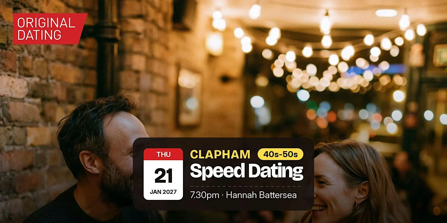 Speed Dating in Clapham @ Hannah Battersea | 40s-50s Speed Dating in Clapham @ Hannah Battersea | 40s-50s