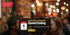 Speed Dating in Central London @ The Cocktail Club Oxford Circus | 30s-40s Speed Dating in Central London @ The Cocktail Club Oxford Circus | 30s-40s