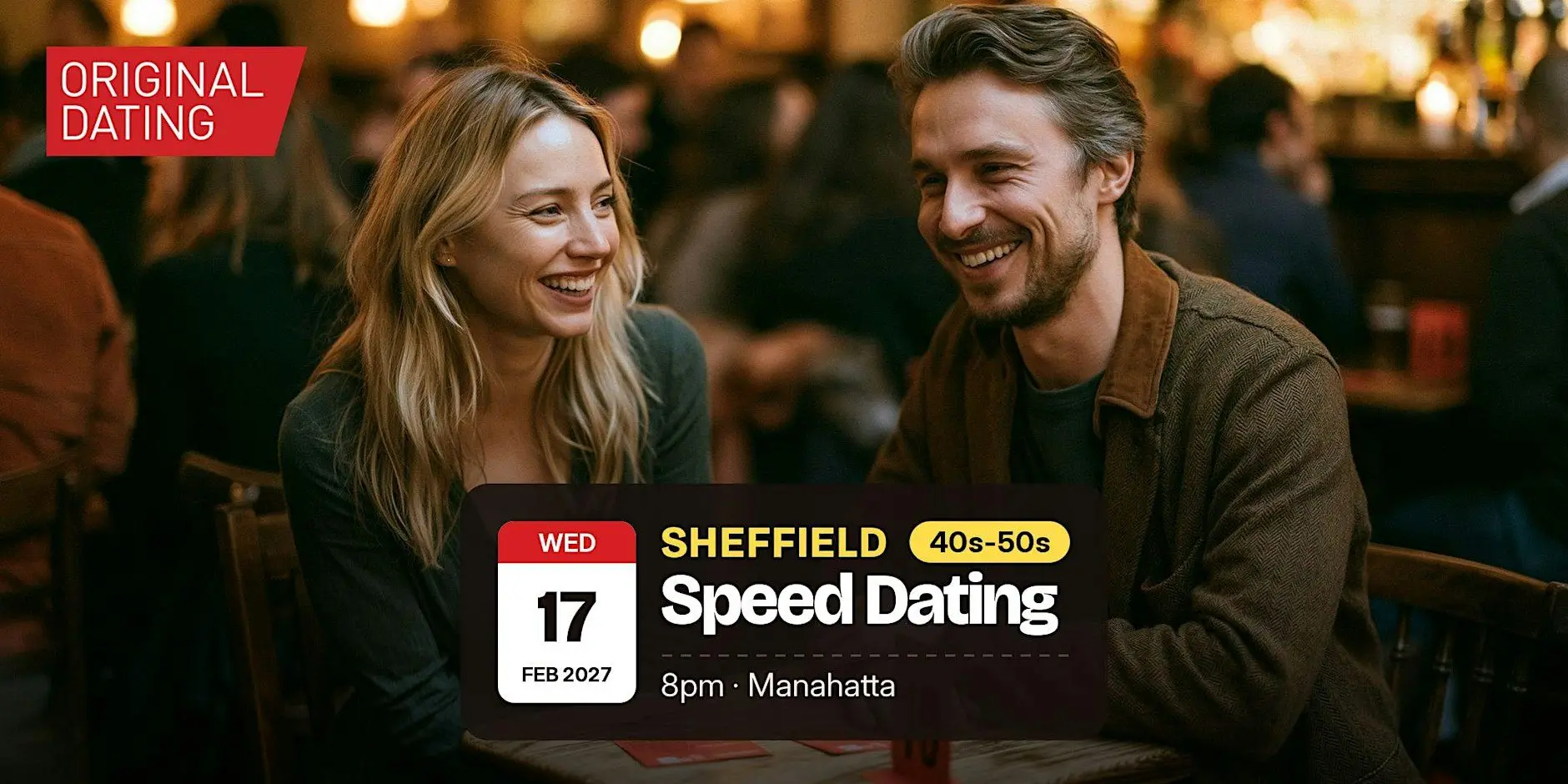 Speed Dating in Sheffield @ Manahatta | 40s-50s