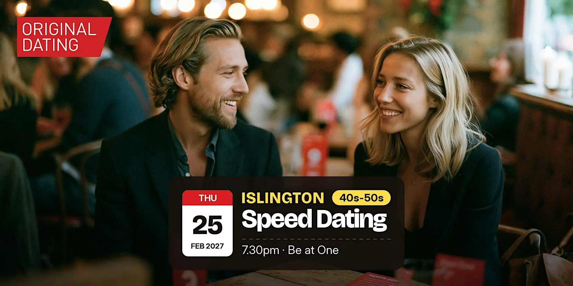 Speed Dating in Islington @ Be at One | 40s-50s