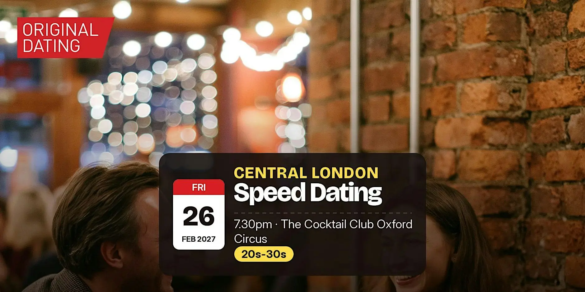 Speed Dating in Central London @ The Cocktail Club Oxford Circus | 20s-30s Speed Dating in Central London @ The Cocktail Club Oxford Circus | 20s-30s