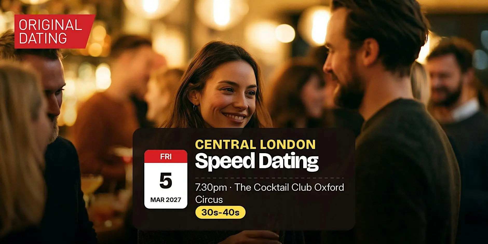 Speed Dating in Central London @ The Cocktail Club Oxford Circus | 30s-40s Speed Dating in Central London @ The Cocktail Club Oxford Circus | 30s-40s