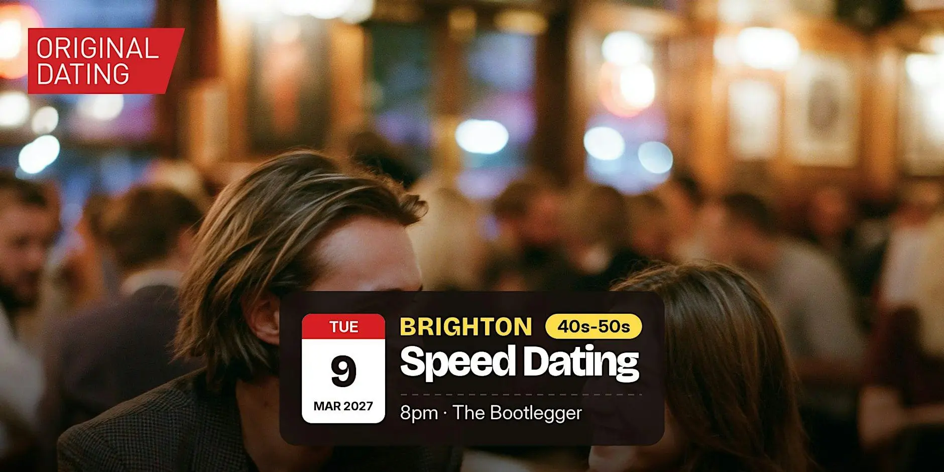 Speed Dating in Brighton @ The Bootlegger | 40s-50s Speed Dating in Brighton @ The Bootlegger | 40s-50s