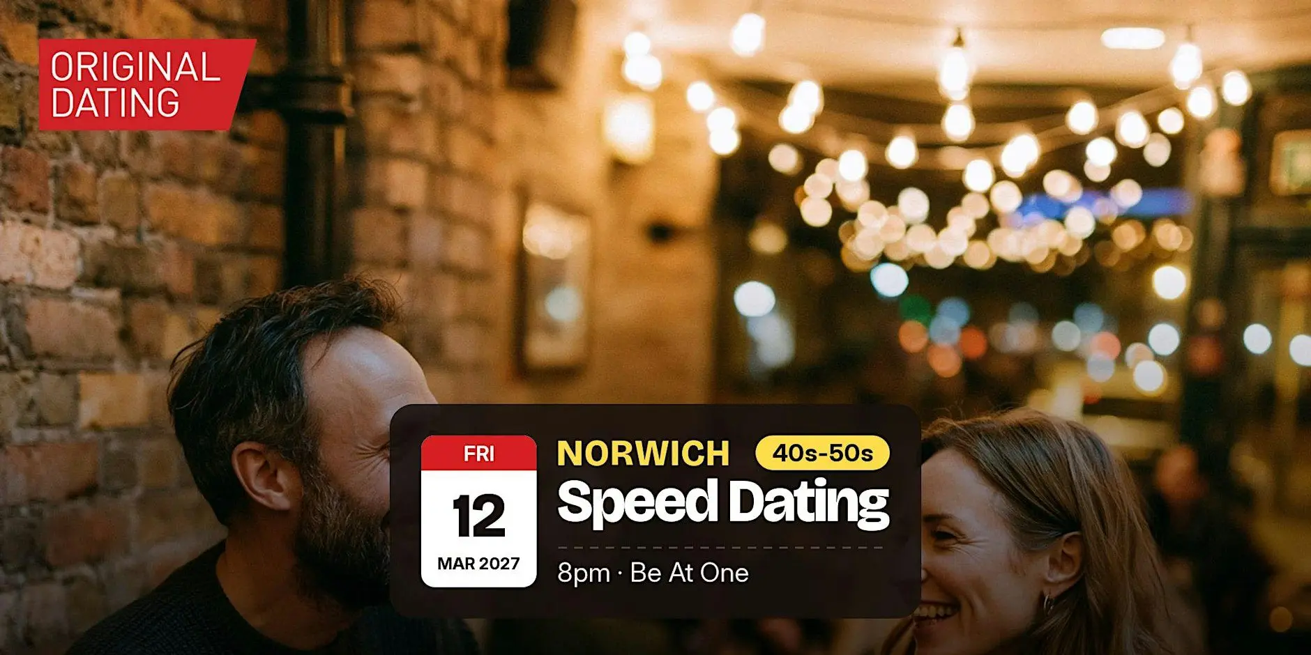 Speed Dating in Norwich @ Be At One | 40s-50s
