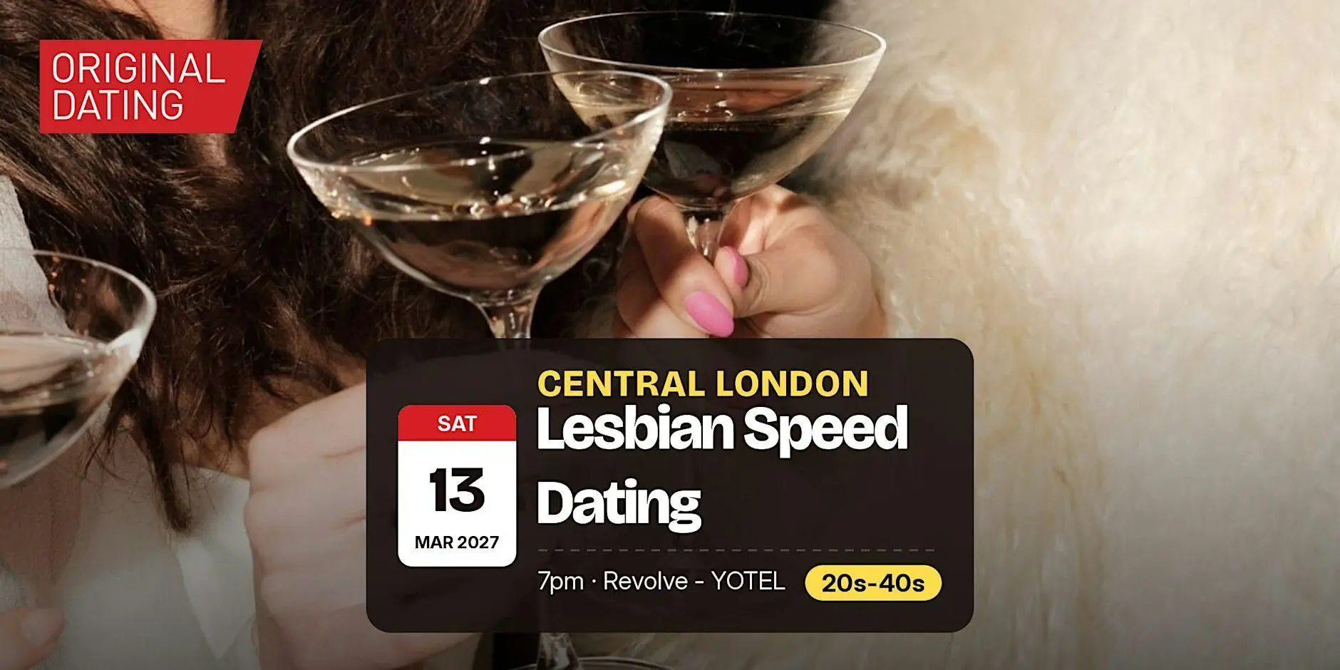 Lesbian Speed Dating in Central London @ Revolve - YOTEL | 20s-40s
