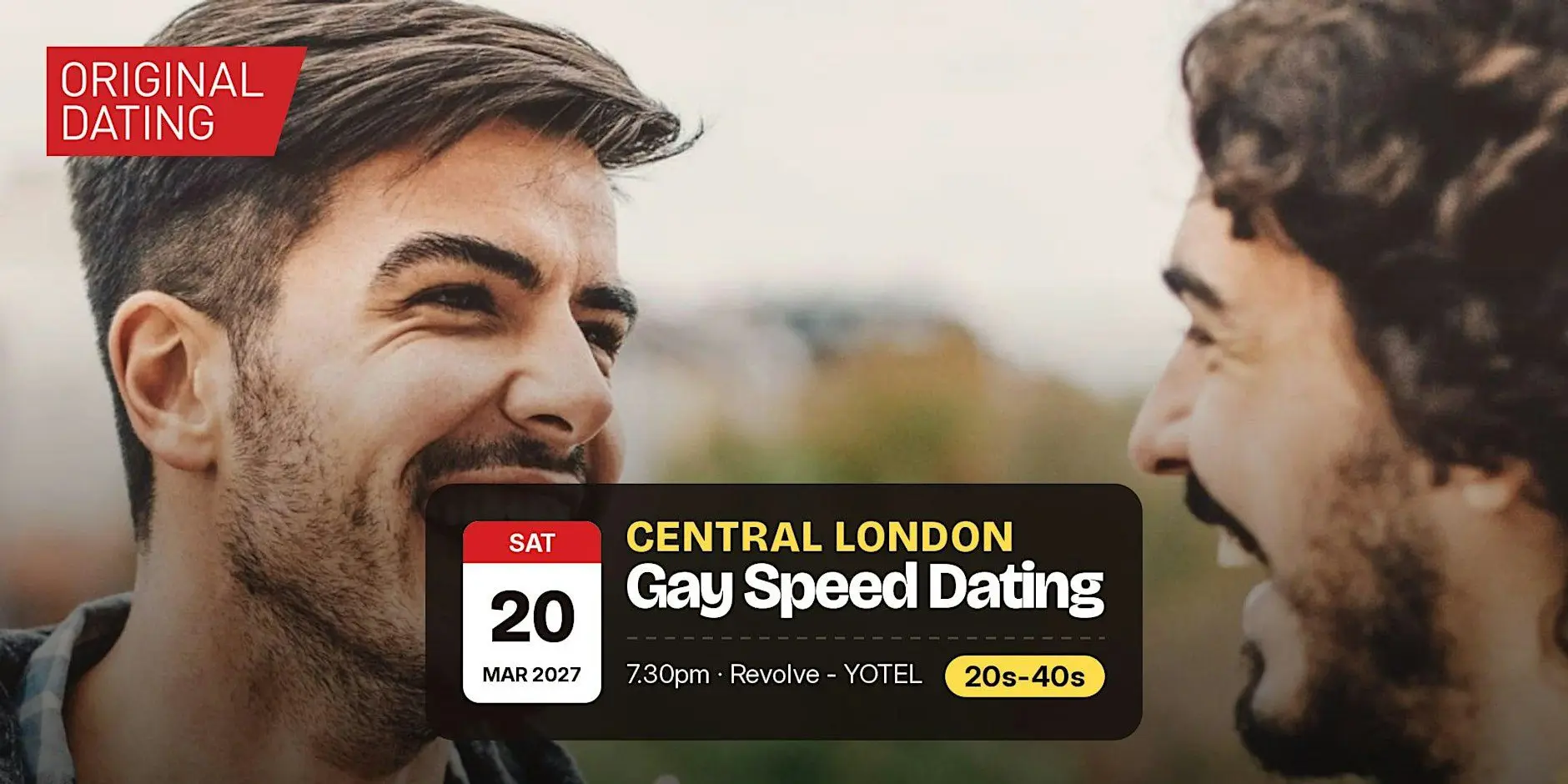 Gay Speed Dating in Central London @ Revolve - YOTEL | 20s-40s Gay Speed Dating in Central London @ Revolve - YOTEL | 20s-40s