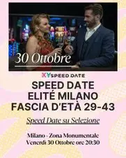 Speed Date su Selezione Elité Milano Fascia d’età 29-43 Speed Date su Selezione Elité Milano Fascia d’età 29-43
