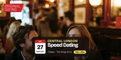 Speed Dating in Central London @ The Kings Arms | 30s-40s Speed Dating in Central London @ The Kings Arms | 30s-40s
