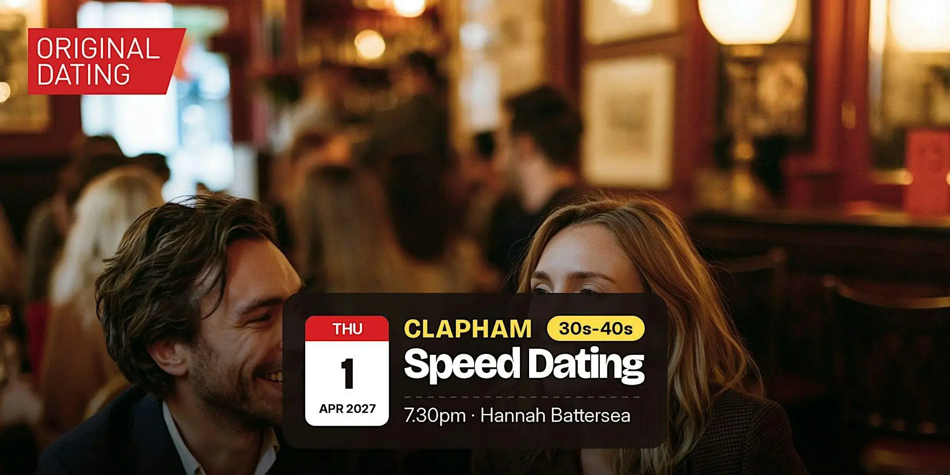 Speed Dating in Clapham @ Hannah Battersea | 30s-40s Speed Dating in Clapham @ Hannah Battersea | 30s-40s