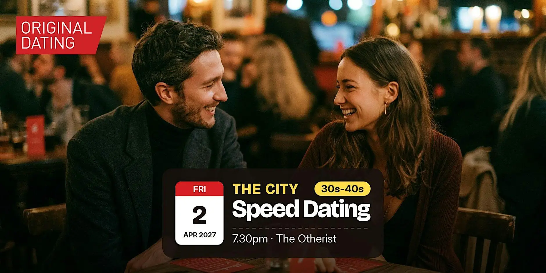 Speed Dating in The City @ The Otherist | 30s-40s