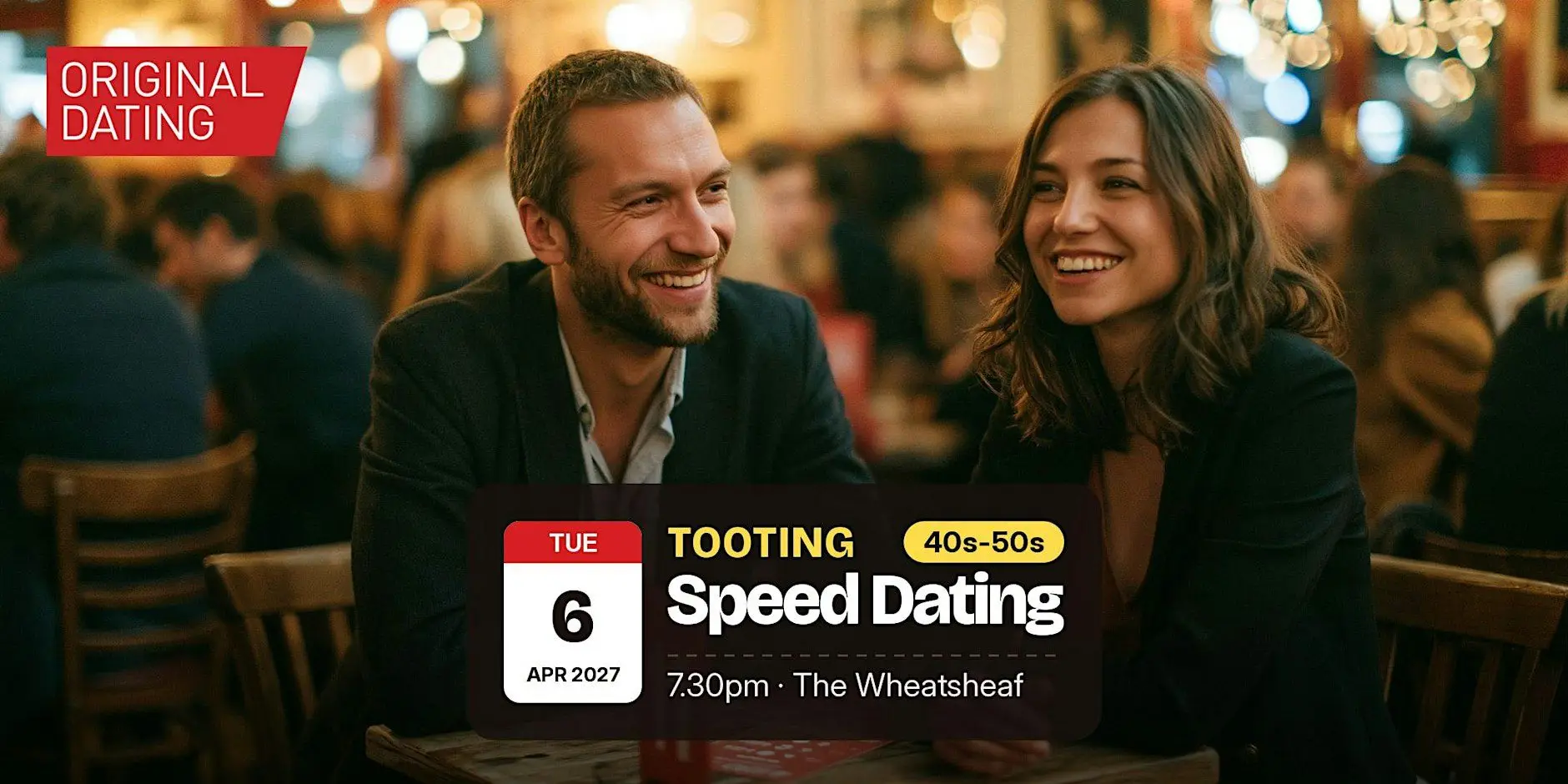 Speed Dating in Tooting @ The Wheatsheaf | 40s-50s Speed Dating in Tooting @ The Wheatsheaf | 40s-50s