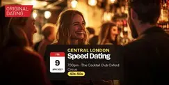 Speed Dating in Central London @ The Cocktail Club Oxford Circus | 40s-50s Speed Dating in Central London @ The Cocktail Club Oxford Circus | 40s-50s