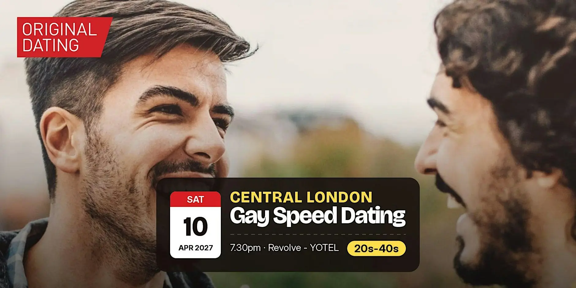Gay Speed Dating in Central London @ Revolve - YOTEL | 20s-40s Gay Speed Dating in Central London @ Revolve - YOTEL | 20s-40s