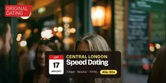 Speed Dating in Central London @ Revolve - YOTEL | 40s-50s