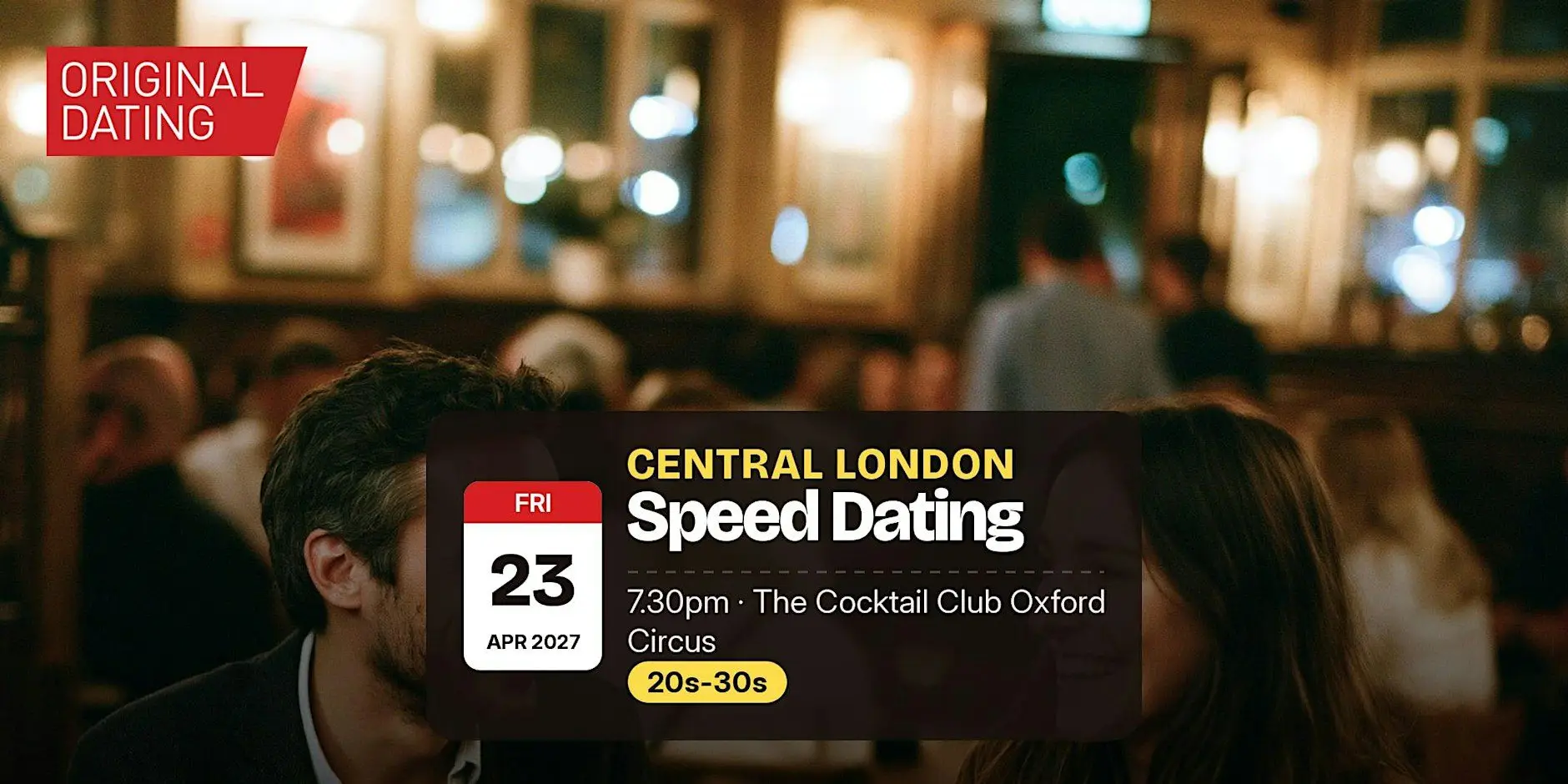 Speed Dating in Central London @ The Cocktail Club Oxford Circus | 20s-30s Speed Dating in Central London @ The Cocktail Club Oxford Circus | 20s-30s