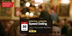 Speed Dating in Central London @ The Cocktail Club Oxford Circus | 30s-40s