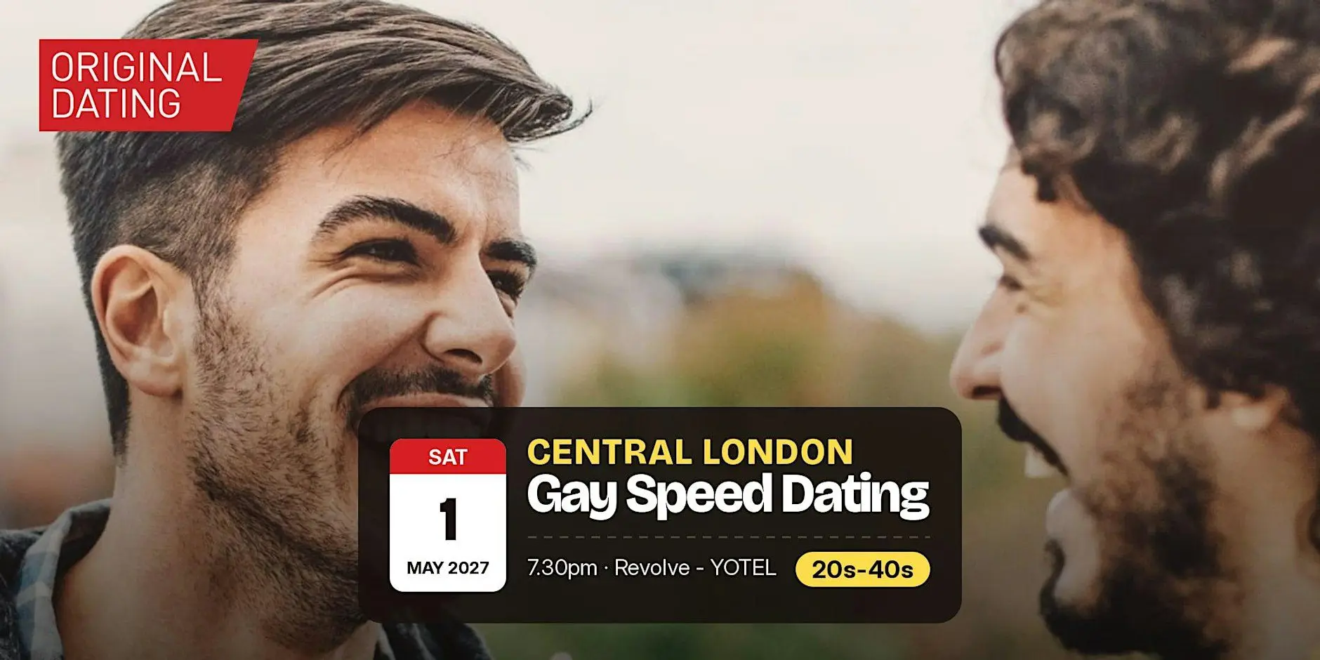 Gay Speed Dating in Central London @ Revolve - YOTEL | 20s-40s Gay Speed Dating in Central London @ Revolve - YOTEL | 20s-40s
