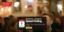 Speed Dating in Central London @ The Cocktail Club Oxford Circus | 40s-50s