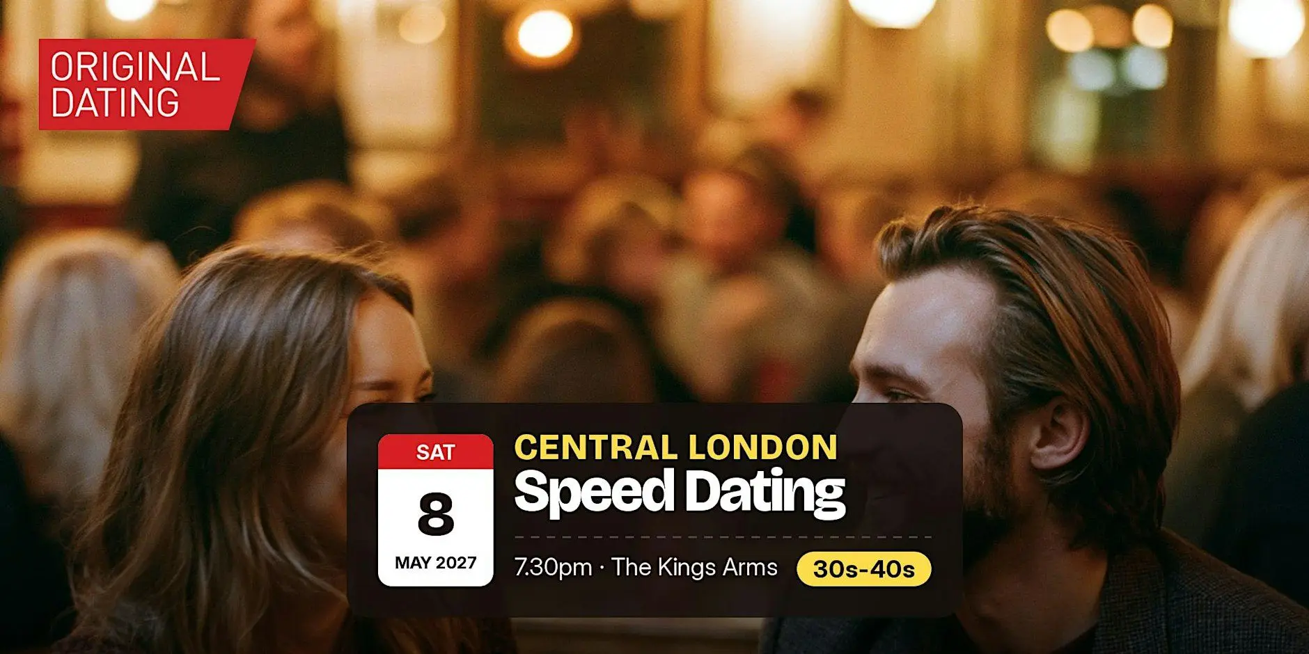 Speed Dating in Central London @ The Kings Arms | 30s-40s Speed Dating in Central London @ The Kings Arms | 30s-40s