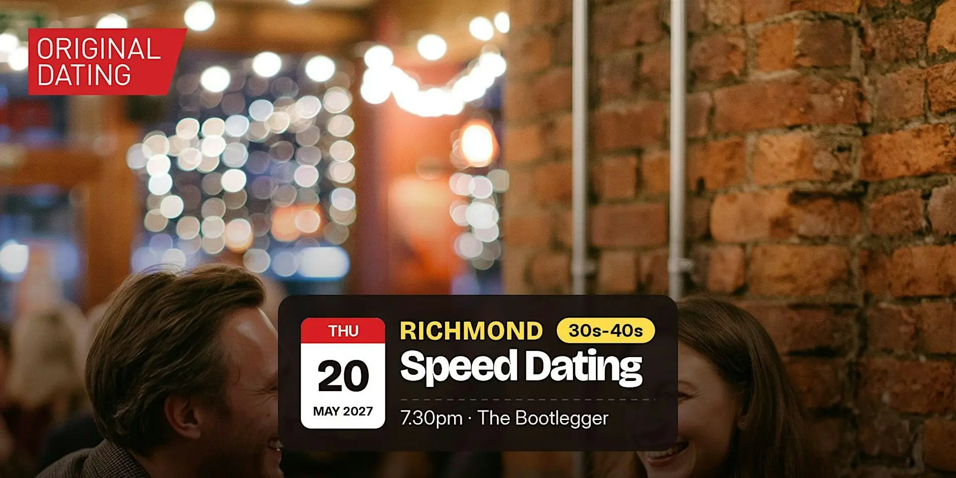 Speed Dating in Richmond @ The Bootlegger | 30s-40s