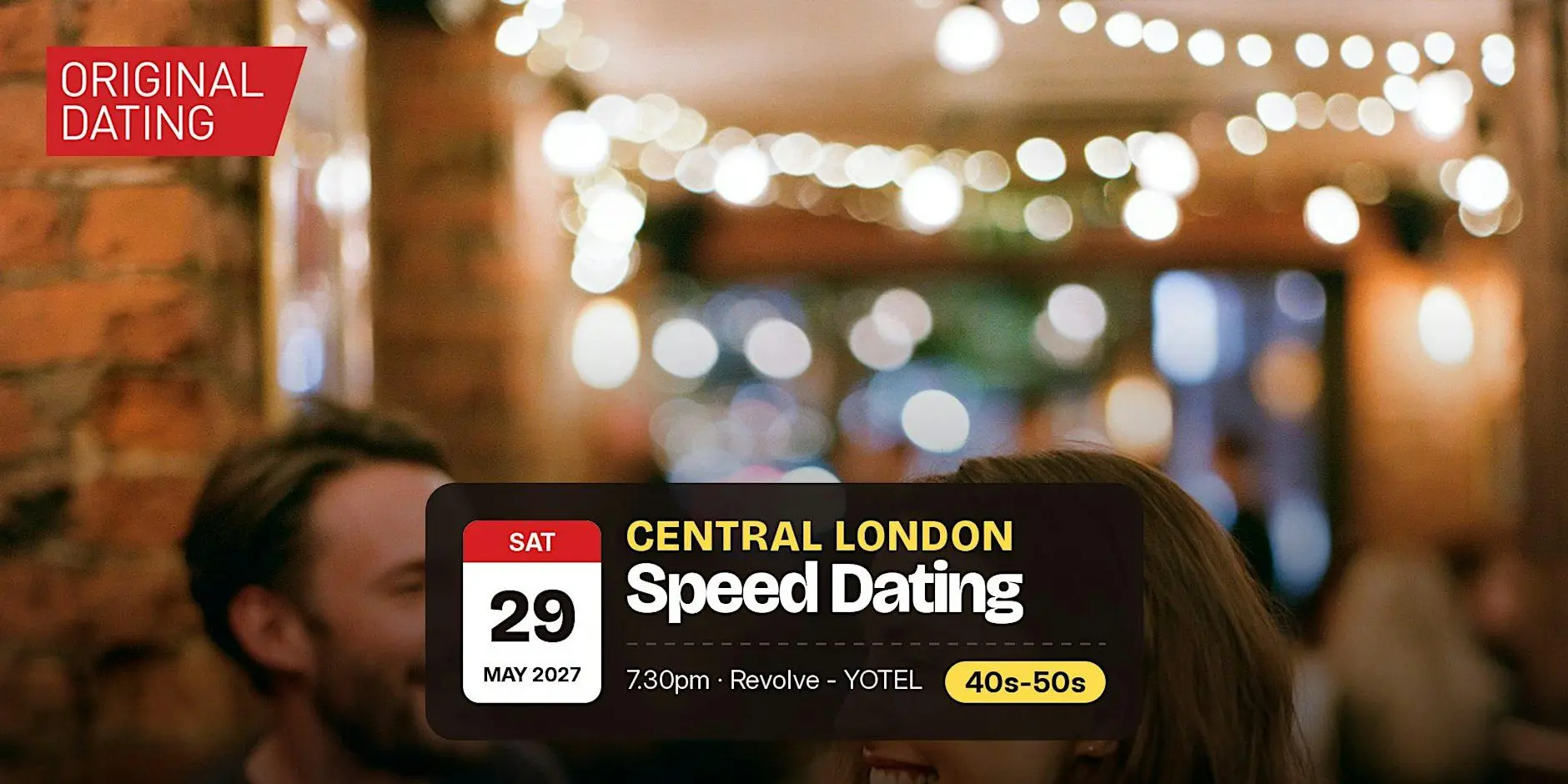 Speed Dating in Central London @ Revolve - YOTEL | 40s-50s Speed Dating in Central London @ Revolve - YOTEL | 40s-50s