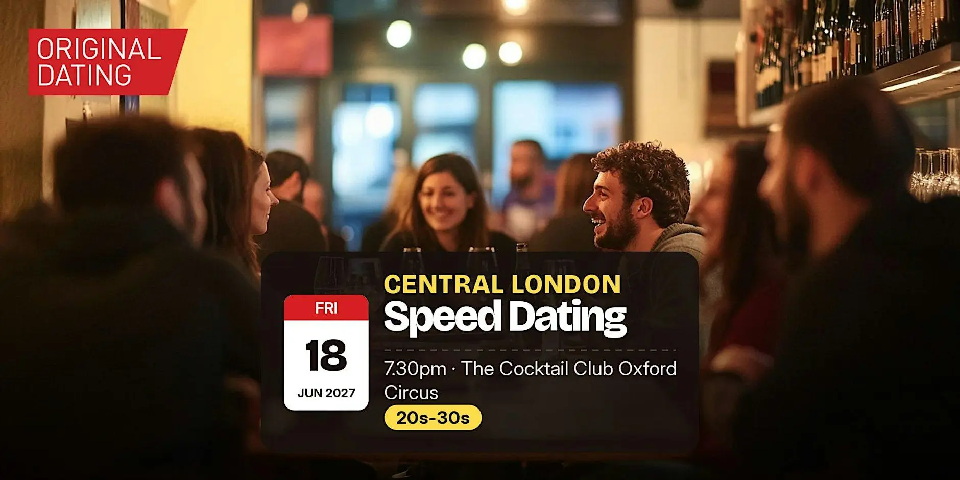 Speed Dating in Central London @ The Cocktail Club Oxford Circus | 20s-30s Speed Dating in Central London @ The Cocktail Club Oxford Circus | 20s-30s