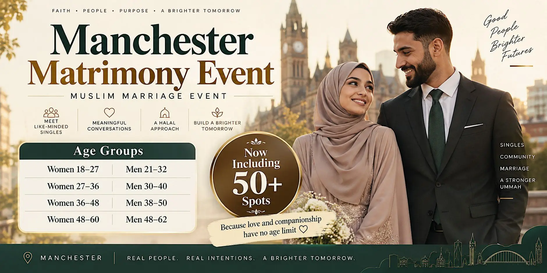 Manchester Muslim Marriage Event ( ×4 categories!) Manchester Muslim Marriage Event ( ×4 categories!)
