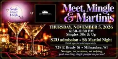 Single & here to Mingle in Milwaukee for Martini night Single & here to Mingle in Milwaukee for Martini night