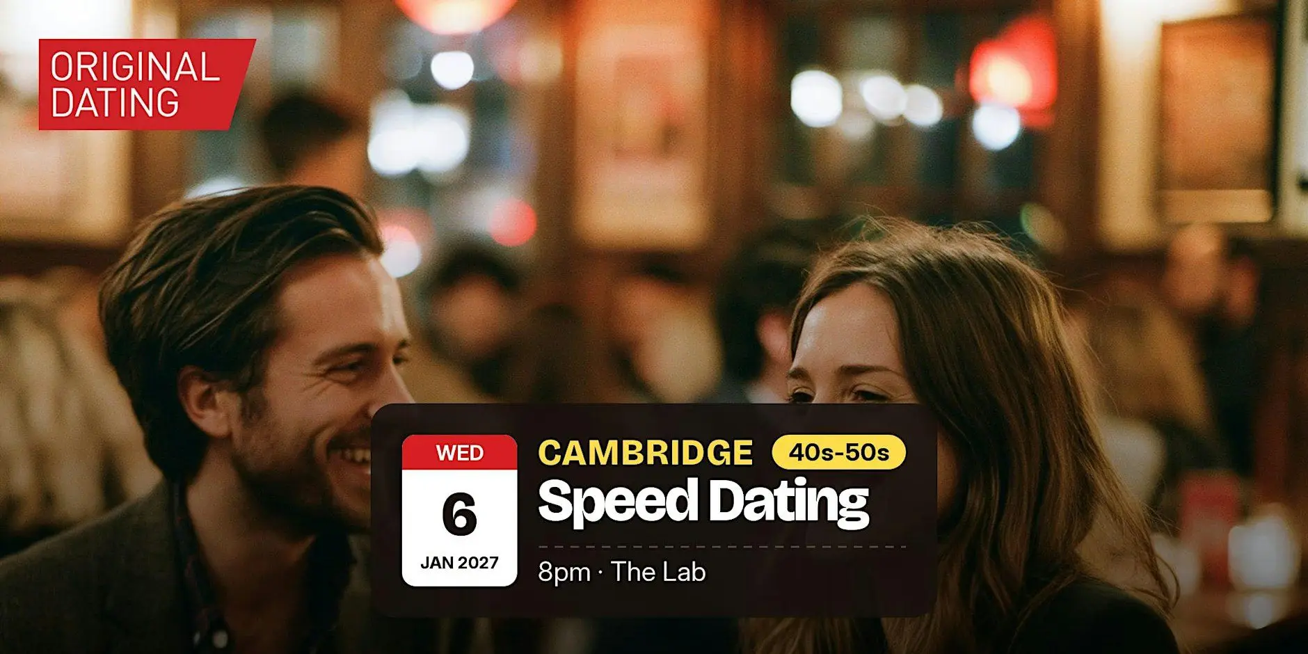 Speed Dating in Cambridge @ The Lab | 40s-50s Speed Dating in Cambridge @ The Lab | 40s-50s
