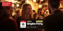 Singles Party in York @ Manahatta | 40s-50s Singles Party in York @ Manahatta | 40s-50s