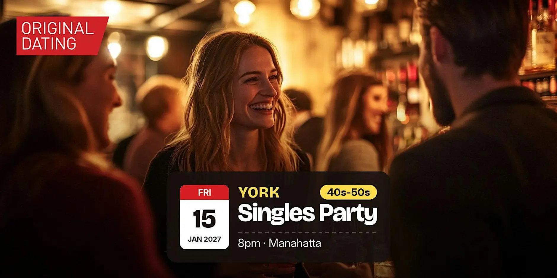Singles Party in York @ Manahatta | 40s-50s Singles Party in York @ Manahatta | 40s-50s