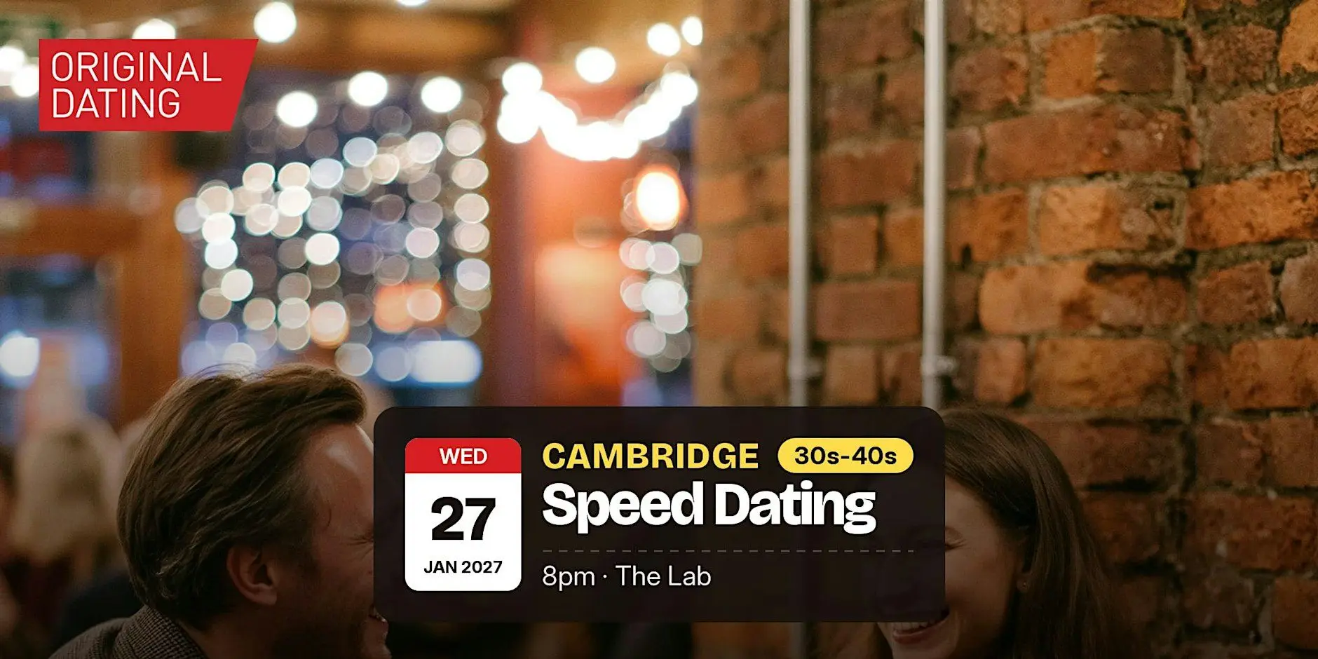 Speed Dating in Cambridge @ The Lab | 30s-40s Speed Dating in Cambridge @ The Lab | 30s-40s
