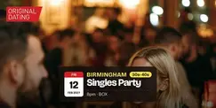 Singles Party in Birmingham @ BOX | 30s-40s