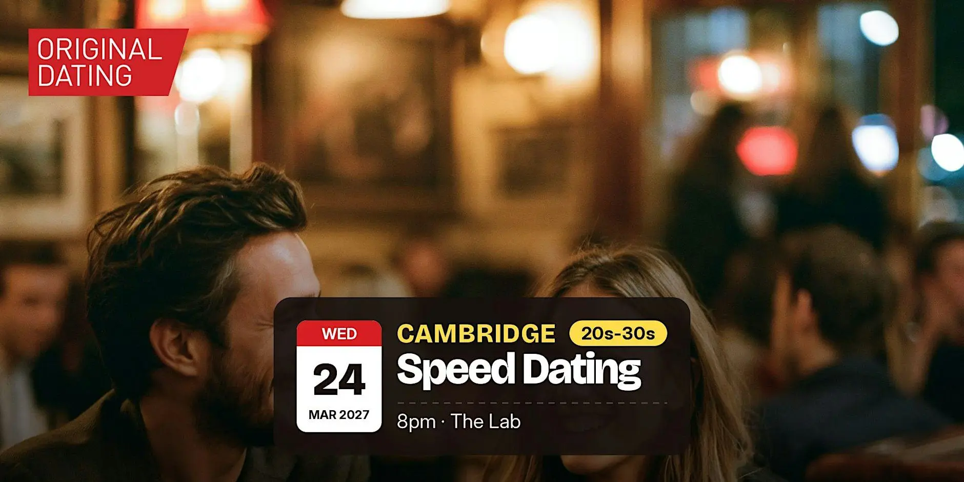Speed Dating in Cambridge @ The Lab | 20s-30s