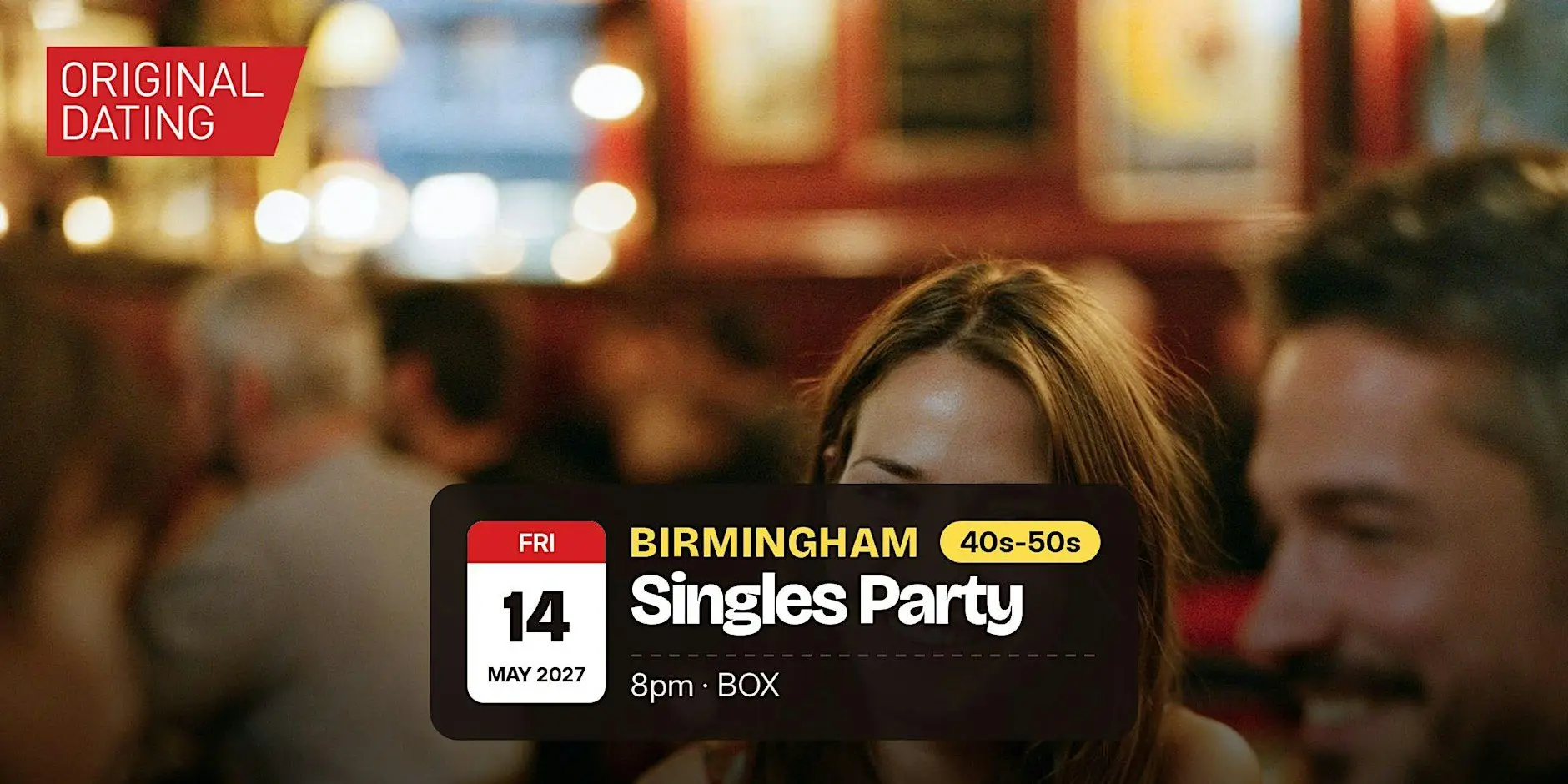 Singles Party in Birmingham @ BOX | 40s-50s Singles Party in Birmingham @ BOX | 40s-50s