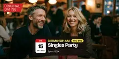 Singles Party in Birmingham @ BOX | 40s-50s Singles Party in Birmingham @ BOX | 40s-50s