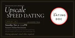 San Antonio Upscale Speed Dating (Ages: 30s - 40s) San Antonio Upscale Speed Dating (Ages: 30s - 40s)