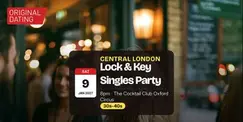 Saturday Lock & Key Singles Party in Central London | 30s-40s Saturday Lock & Key Singles Party in Central London | 30s-40s
