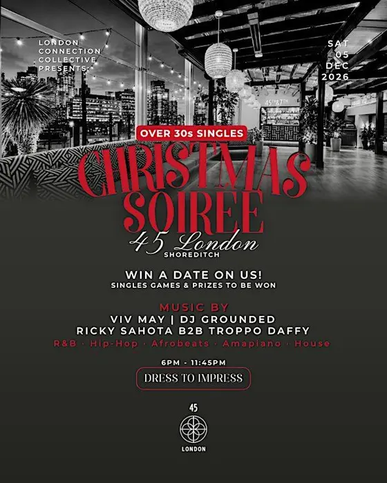 London Connection Collective: The Christmas Singles Soiree at 45th & 7th — photo 2