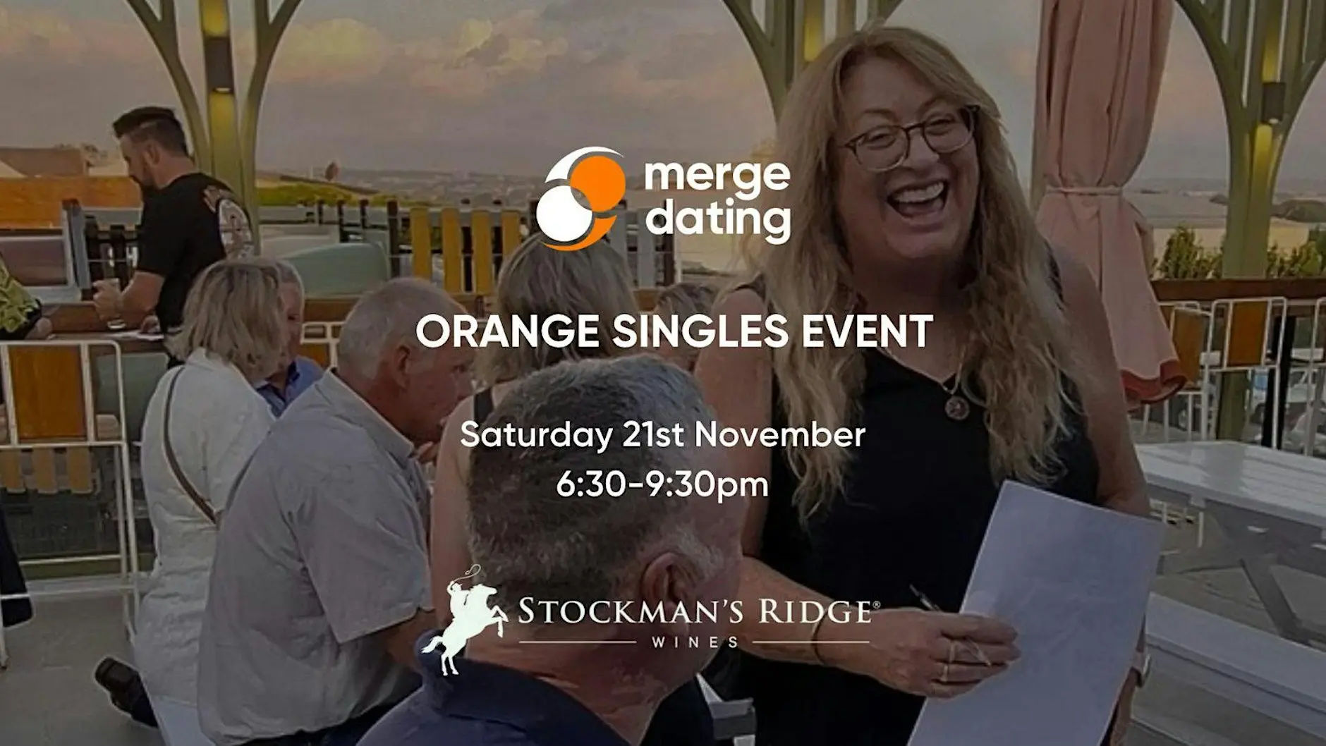 Orange Singles Event | Stockman's Ridge Wines | 21st November | 50s & 60s Orange Singles Event | Stockman's Ridge Wines | 21st November | 50s & 60s