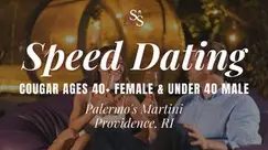 Cougar Date Night Speed Dating in Providence, RI at Palermo's Martini