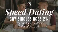 Gay Speed Dating Ages 21+ in Oakland Park, FL at ChainBridge Distillery