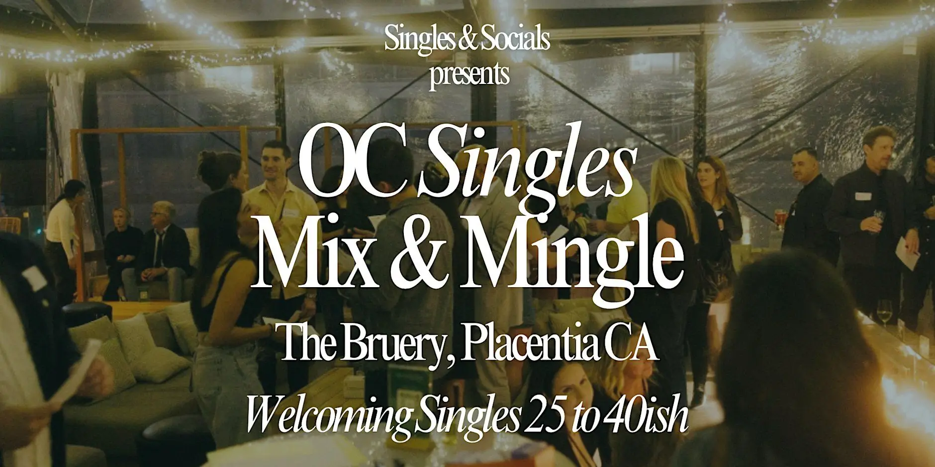OC’s Friday Night Singles Mix & Mingle